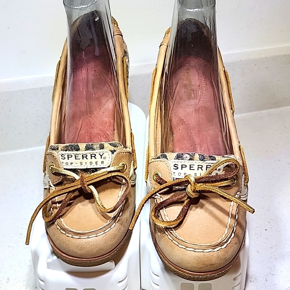 Sperry Top Sider Leather Women's Wedges Size 7 1/2 - Picture 2 of 13